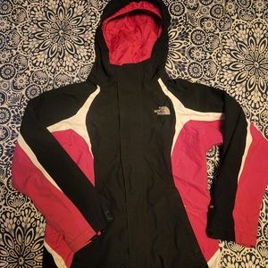 Girls Northface windbreaker jacket